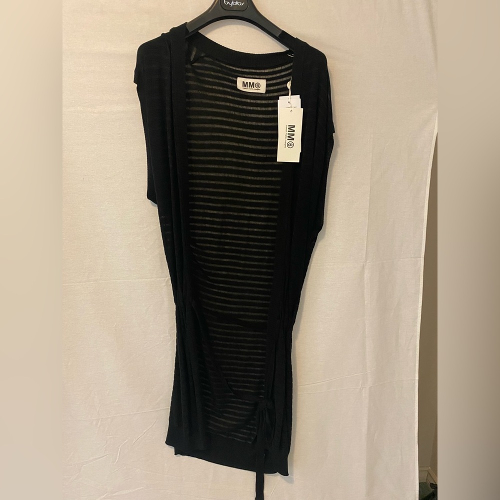MM6- Mason Martin Margeila Belted Shortsleeve Duster